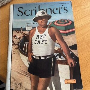 Vintage Scribners Magazine February 1938